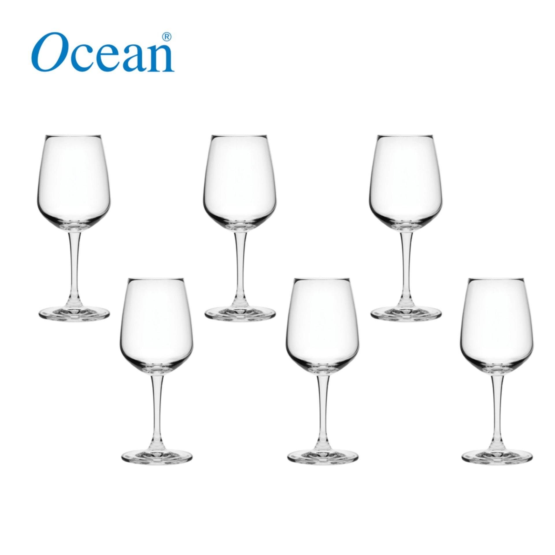 Ocean Glass Lexington Goblet 13 Oz. 384 mL Set Of 6