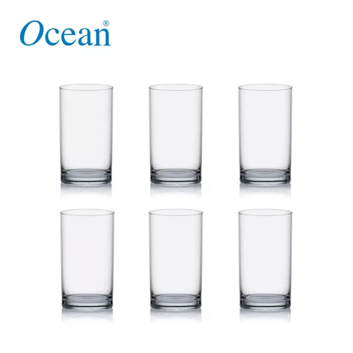 Ocean Glass Long Cool Tumbler 8 1/2 Oz (245ml) Set of 6