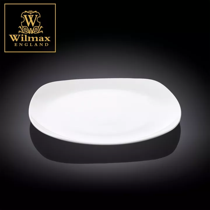 Wilmax England Square Coupe Bread Plate 6.7 Inches / 17 CM Set of 6