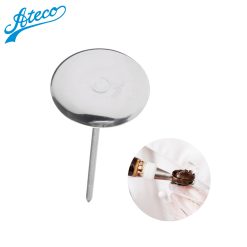 Ateco 904 1 1/4" x 3" Flat Stainless Steel Flower Nail