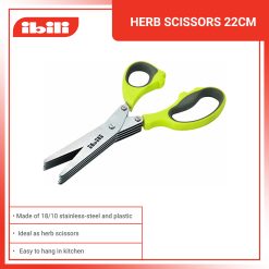 Ibili Stainless Steel Herb Scissors