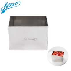 Ateco 4907 2 1/2" x 1 3/4" Stainless Steel Rectangle Mold