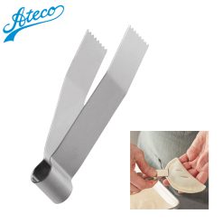 Ateco 4204 4" Stainless Steel Pie Crust Crimper
