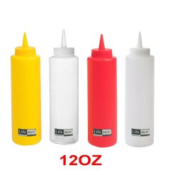 Lifestyle Squeeze Dispenser ( Set of 4 ) 12oz ( Assorted Color )