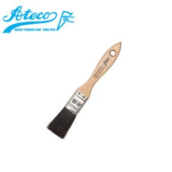 Ateco 1" Black Flat Pastry Brush