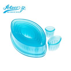 Ateco Fluted Football Cutter (Set of 7pcs)