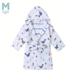 Malabar Baby Muslin Robe - Under The Sea