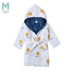 Malabar Baby Musllin Robe - Mystical Night