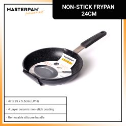 MASTERPAN 24cm Frypan Granitec Non-Stick