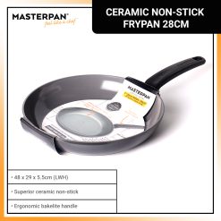 MASTERPAN 28cm Frypan Ceramic Non-Stick