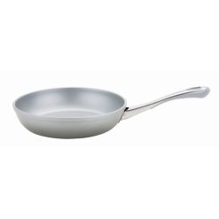 Prestige Prism Induction Aluminum Open Skillet Fry Pan , Silver, 20 cm