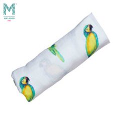 Malabar Baby Organic Muslin Single Swaddle PARROT