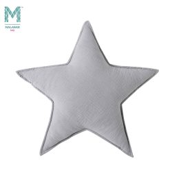 Malabar Baby Decorative Cushion  Star (Erawan Grey)