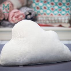 Malabar Baby Decorative Cushion Cloud  (Off White)