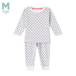 Malabar Baby Organic Knit Pajamas - Miami 6mos/12 mos/2-4-6-8-10 years old