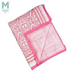 Malabar Baby Southside Pink Cotton Quilt