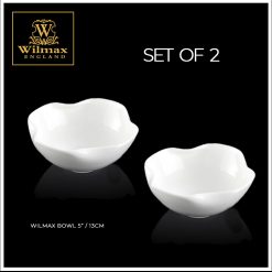 WILMAX SET OF 2 FRUIT PORCELAIN BOWL 5" / 13 CM / 190ML