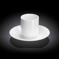 Wilmax England Tea Cup and Saucer 5 oz / 150 ml  Set of 6