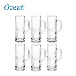 Ocean Glass Berliner Beer Mug 12 3/4 Oz. / 365 Ml Set of 6