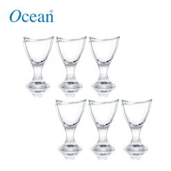 Ocean Glass Delight Sundae Cup 10.5 mL /  5 1/4 Oz.Set of 6