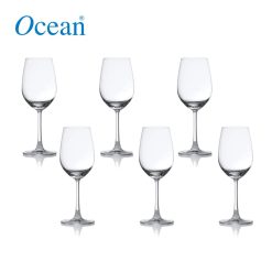 Ocean Glass Madison White Wine 350 mL / 12 1/4 Oz. Set of 6