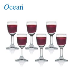 Ocean Glass Classic Liquer 1 oz. - 30 ML. Set of 6