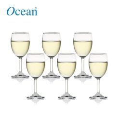 Ocean Glass Duchess White Wine 200 mL / 7 Oz. Set of 6