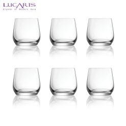 Lucaris Hong Kong Hip Double Rock 12.5 Oz. / 370 mL Set of 6