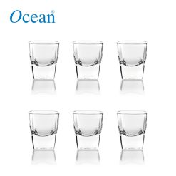 Ocean Glass Plaza Shot Glass 59.14 mL / 2 Oz. Set of 6