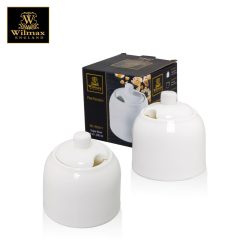 Wilmax England Sugar Bowl 9 oz / 280 ml Set of 2