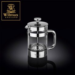 Wilmax England Thermo Glass French Press 27 Oz. / 800 mL in Colour Box