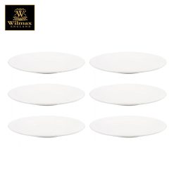 Wilmax England Dinner Round Plate 12 in  / 30 cm Set of 6