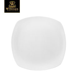 Wilmax England Square Coupe Dinner Plate  Porcelain (Set of 6 )