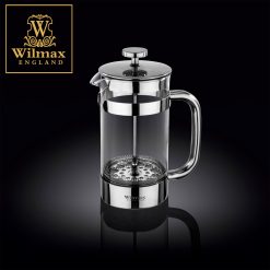 Wilmax England Thermo Glass French Press 34 Oz. / 1000 mL in Colour Box