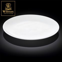 Wilmax England Round Rolled Rim Coupe Plate 12  / 30.5 cm Set of 6