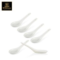 Wilmax England Porcelain  Spoon 4.5" / 11.5cm ( Set of 6 )
