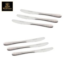 Wilmax Julia Dinner Knife 8.5''  / 22 cm Set of 6 (Colour Box)