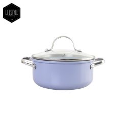 Lifestyle Cookware Azalea Ceramic Casserole with Lid 20CM