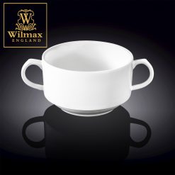 Wilmax England Soup Cup 12 Oz / 350 ML - 6  / 15.3 cm ( Set of 6 )