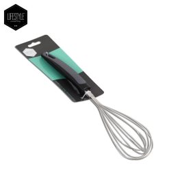 Lifestyle Egg Whisk Stainless Steel Wire Whisk Manual Egg Beater Blender Milk Cream Butter Beater Kitchen Baking Cooking Utensils Accessories.