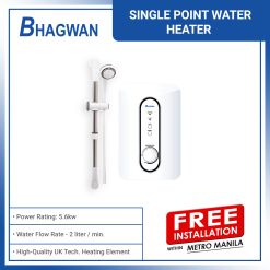 Bhagwan Electric Water Heater Single Point set for Shower BHC-3530 Model