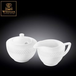 Wilmax Julia Sugar Bowl 11 oz and Creamer 9oz (Colour Box)