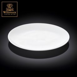 Wilmax England Round Coupe Rolled Rim Dinner Plate 9  / 23.5 cm Set of 6