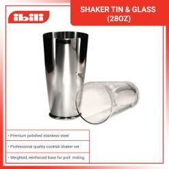 Ibili Boston Shaker Tin & Glass (28 ounce)