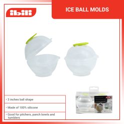 Ibili Ice Ball Molds Large (Set of 2)