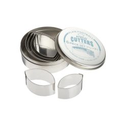 Ateco USA Plain Football Cutters Set of 6