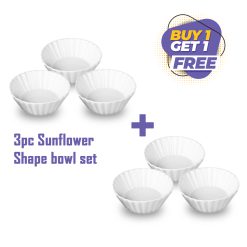 Lifestyle Sunflower Shape Bowl (BUY 1 TAKE 1)