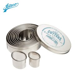 Ateco USA Plain Oval Cutter Set of 9